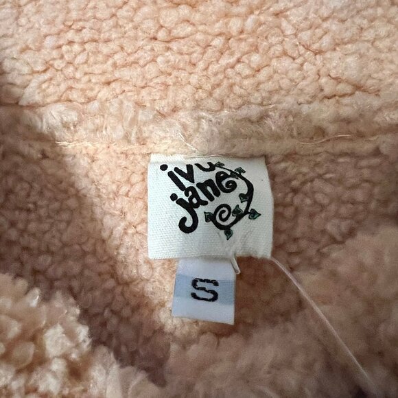 NWT Ivy Jane Fleece lined jacket with elbow patches.  size Sm. - Picture 8 of 12